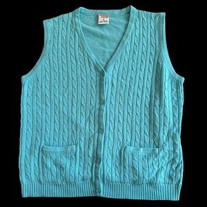 Ladies plus size sweater vest
